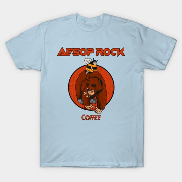 Coffee Aesop Rock Distressed T-Shirt by The seagull strengths